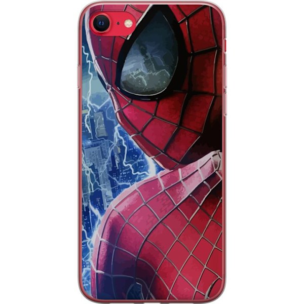 Apple iPhone 16e Läpinäkyvä kuori Spiderman