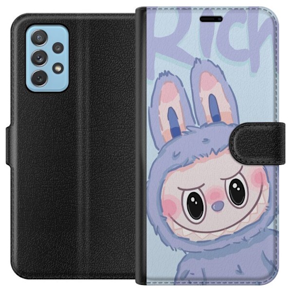 Samsung Galaxy A72 5G Plånboksfodral Blue Bunny Labubu