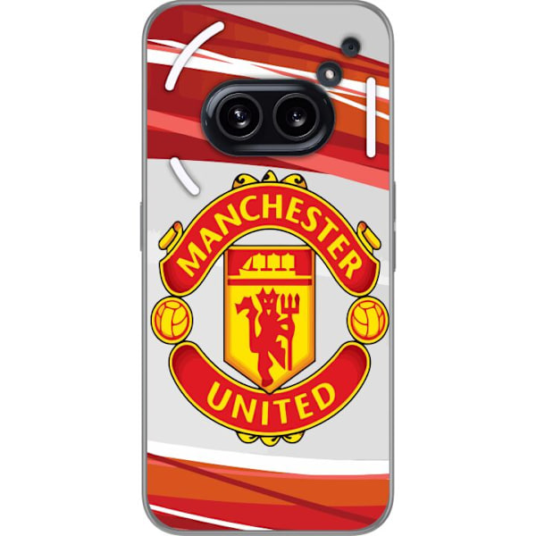 Nothing Phone (2a) Genomskinligt Skal Manchester United F.C.