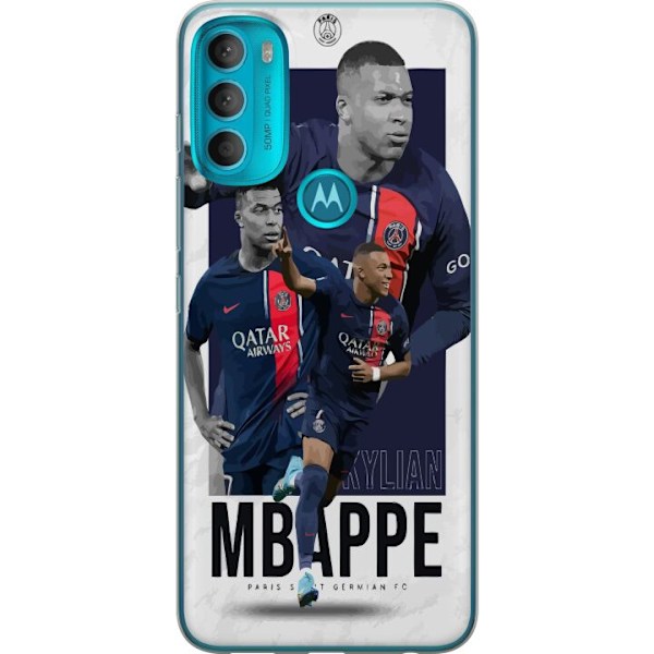 Motorola Moto G71 5G Genomskinligt Skal Kylian Mbappé