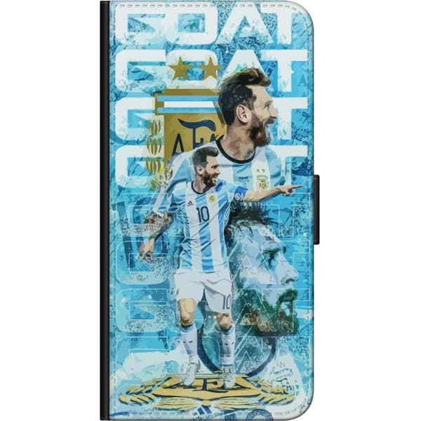 Kompatibelt Plånboksfodral till Samsung Galaxy A20s Messi
