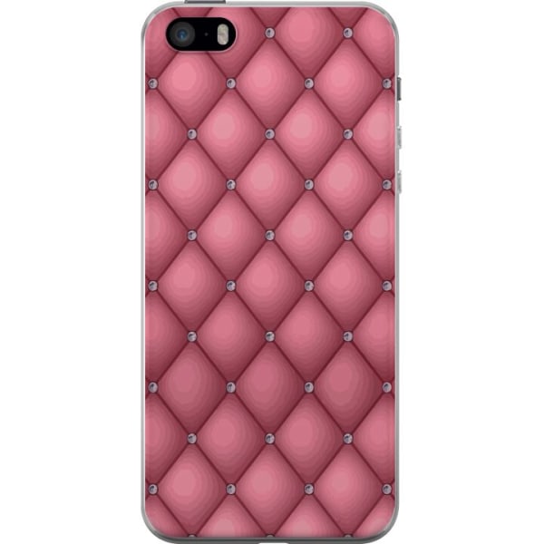 Apple iPhone SE (2016) Läpinäkyvä kuori Uniikki Vaaleanpuna