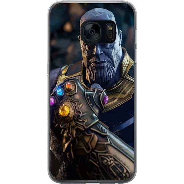 Samsung Galaxy S7 Gjennomsiktig deksel Thanos Marvel