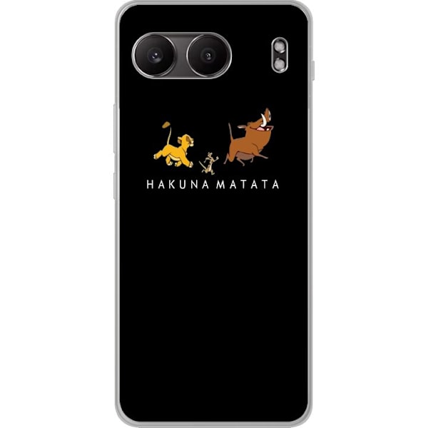 OnePlus Nord 4 Gennemsigtig cover Hakuna Matata