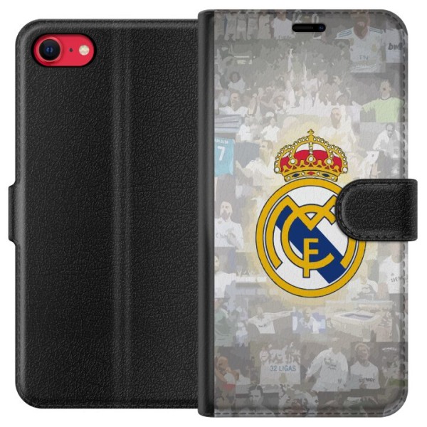 Apple iPhone SE (2022) Lompakkokotelo Real Madrid