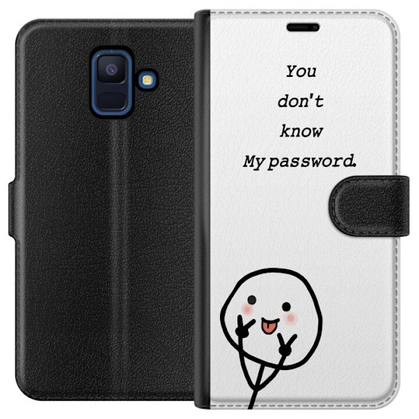 Samsung Galaxy A6 (2018) Plånboksfodral You Don’t Know My P