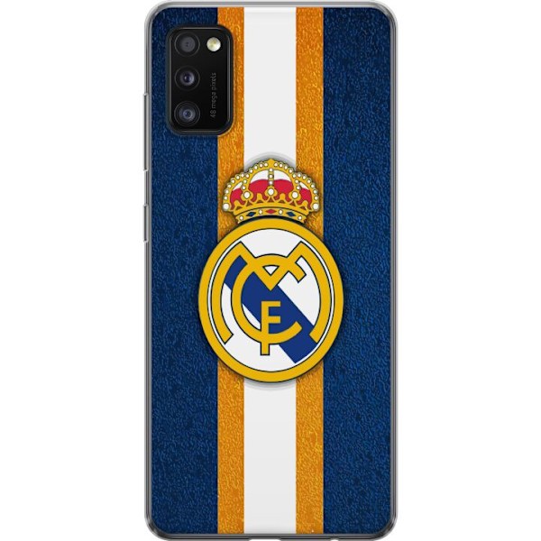 Samsung Galaxy A41 Gennemsigtig cover Real Madrid CF