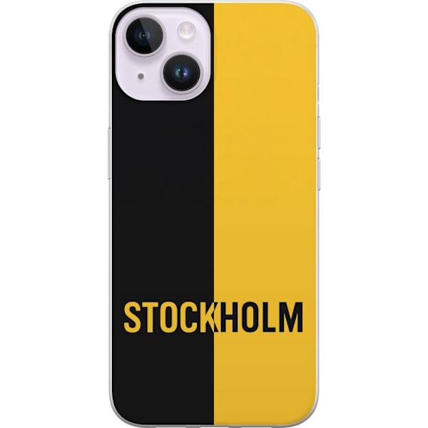 Apple iPhone 15 Gjennomsiktig deksel Stockholm – fotball