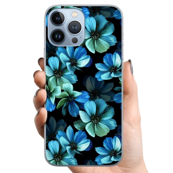 Apple iPhone 13 Pro Max TPU Mobilskal Midnight Garden