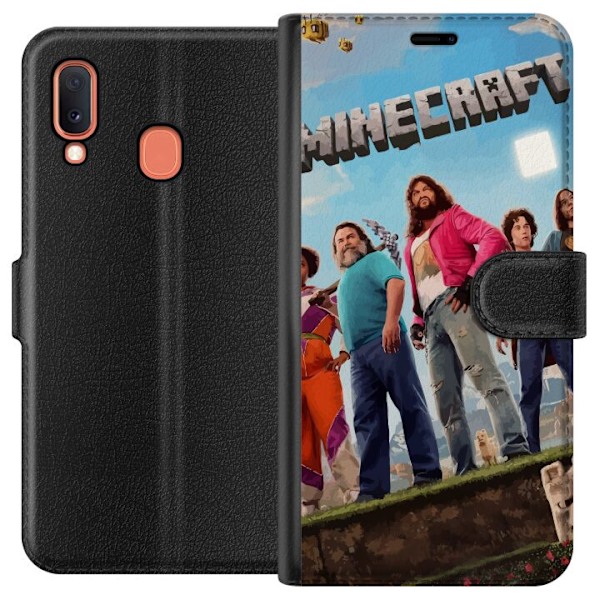 Samsung Galaxy A20e Tegnebogsetui A Minecraft Movie