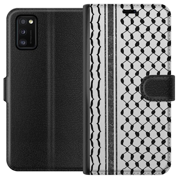 Samsung Galaxy A41 Tegnebogsetui Palæstinensisk mønster - in