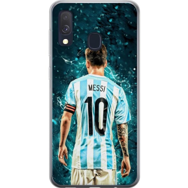 Samsung Galaxy A40 Kuori / Matkapuhelimen kuori - Messi