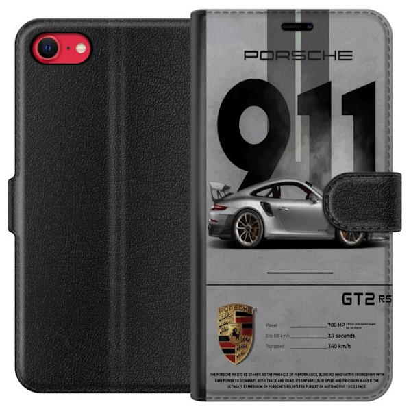 Apple iPhone 16e Lompakkokotelo Porsche 911