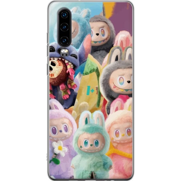 Huawei P30 Läpinäkyvä kuori iso