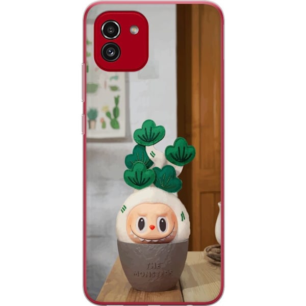 Samsung Galaxy A03 Gennemsigtig cover MONSTRENE Uduelige Plant