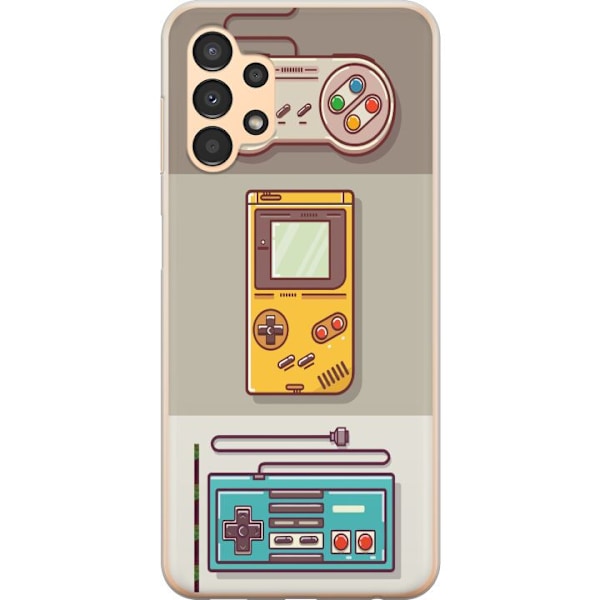 Samsung Galaxy A13 Gennemsigtig cover Nintendo Retro