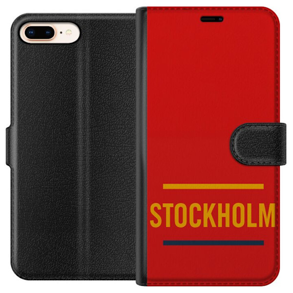Apple iPhone 7 Plus Lommeboketui Stockholm – Hockey