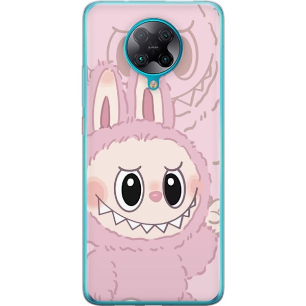 Xiaomi Poco F2 Pro Gjennomsiktig deksel Labubu Floral Freak