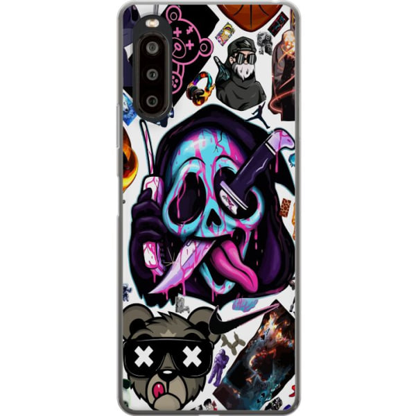 Sony Xperia 10 II Gennemsigtig cover Stickers