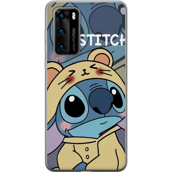 Huawei P40 Läpinäkyvä kuori Ommel