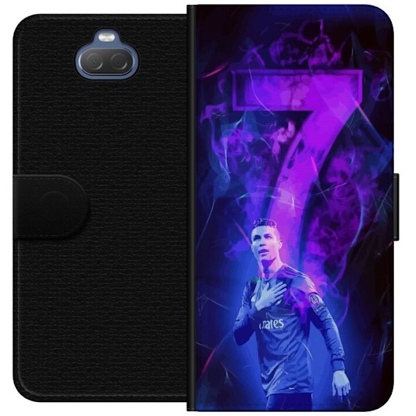 Sony Xperia 10 Plus Plånboksfodral Ronaldo 7 – Fotbollslege