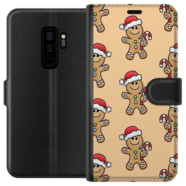 Kompatibelt Plånboksfodral till Samsung Galaxy S9+ God Jul