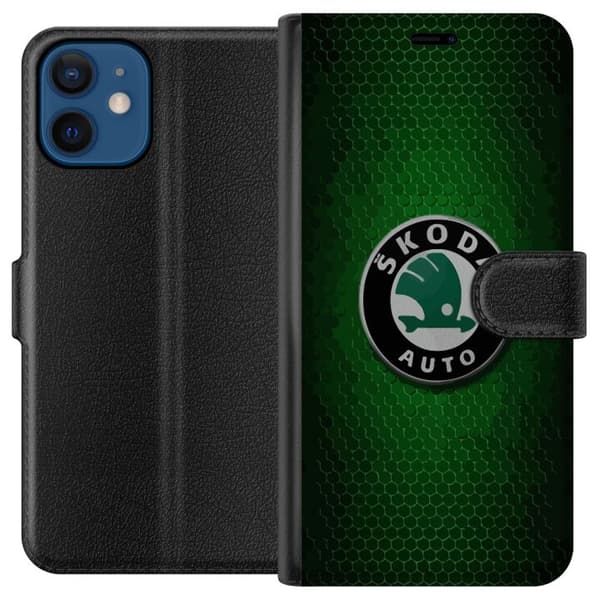 Yhteensopiva Lompakkokotelo Apple iPhone 12 mini Skoda