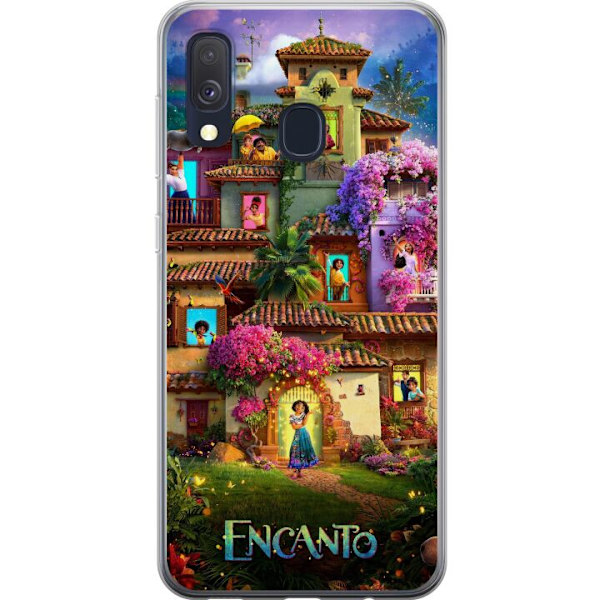 Samsung Galaxy A40 Genomskinligt Skal Encanto