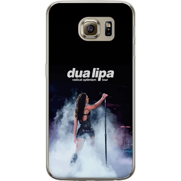 Samsung Galaxy S6 Läpinäkyvä kuori Dua Lipa – Signature Looks & Vibes