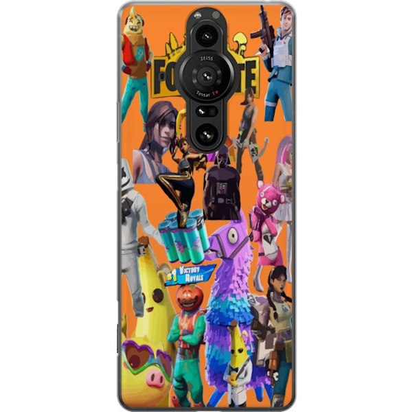 Sony Xperia Pro-I Gennemsigtig cover Fortnite