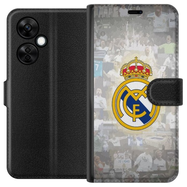 OnePlus Nord CE3 Tegnebogsetui Real Madrid