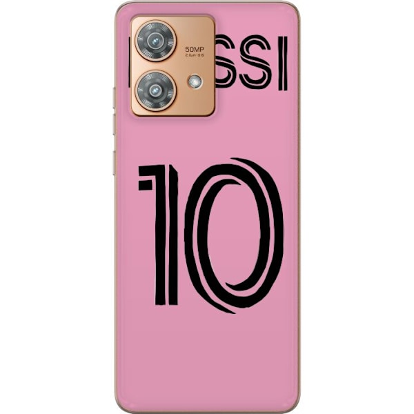 Motorola Edge 40 Neo Genomskinligt Skal Lionel Messi (Inter Mi