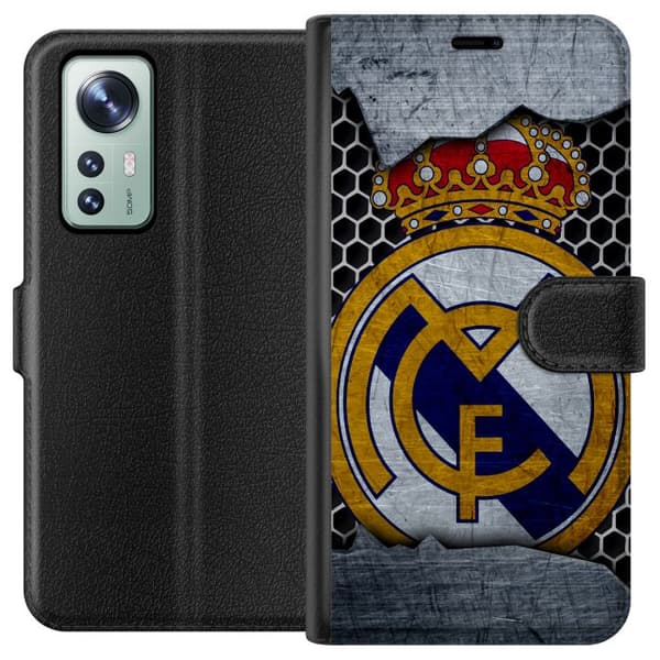 Kompatibelt Plånboksfodral till Xiaomi 12 Real Madrid