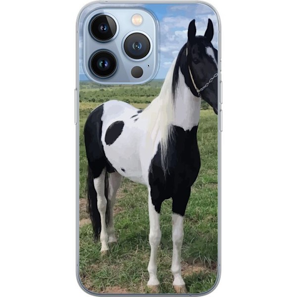 Apple iPhone 13 Pro Läpinäkyvä kuori Hevosen Taika - tyylik