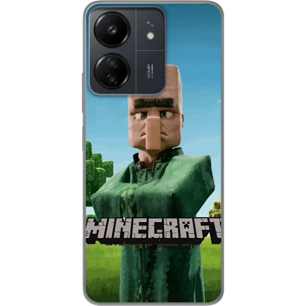 Xiaomi Redmi 13C Genomskinligt Skal A Minecraft Movie