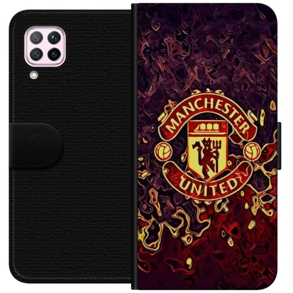 Huawei P40 lite Plånboksfodral Manchester United
