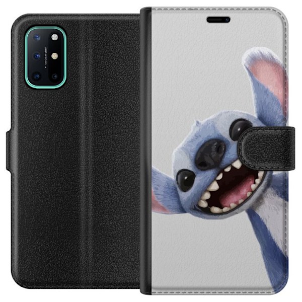 OnePlus 8T Plånboksfodral Stitch i Fart – Kawaii Design fö