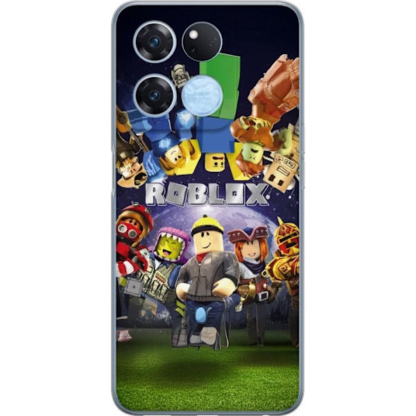 OnePlus Ace Racing Genomskinligt Skal Roblox Värld – Gamingäventyr för Barn & Ungdomar
