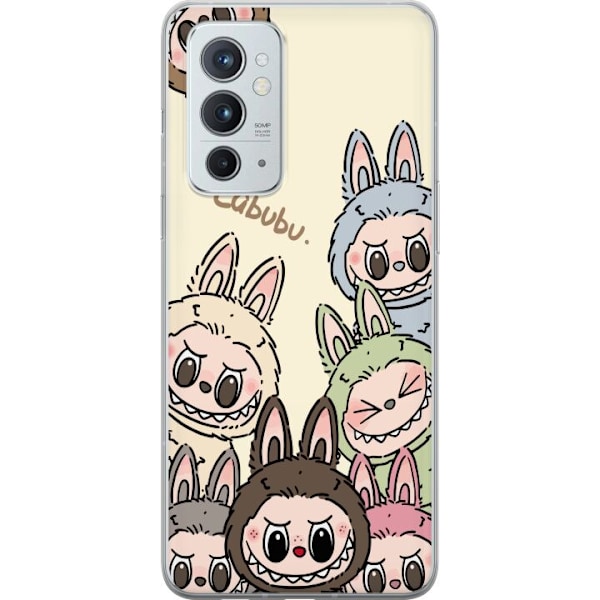 OnePlus 9RT 5G Genomskinligt Skal Labubu Pastel Collection