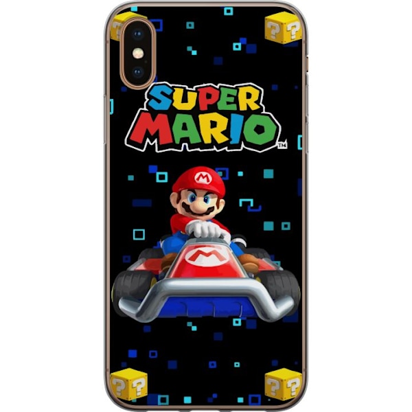 Apple iPhone X Läpinäkyvä kuori Super Mario Wonder