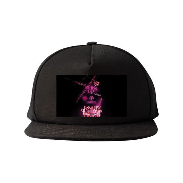 Snapback-lippalakki musta one size