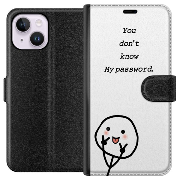 Apple iPhone 15 Plus Lompakkokotelo Et Tunne Salasanaani