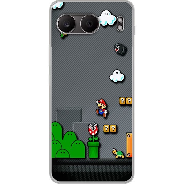 OnePlus Nord 4 Läpinäkyvä kuori Super Mario Bros