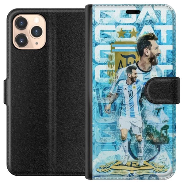 Kompatibel Tegnebogsetui til Apple iPhone 11 Pro Argentina - Messi