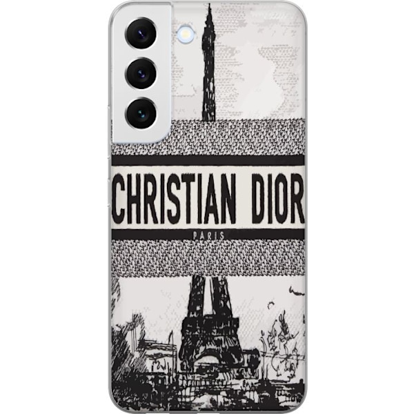 Samsung Galaxy S22+ 5G Gennemsigtig cover Christian Dior