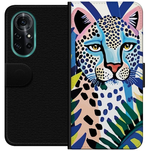 Huawei nova 8 Pro Plånboksfodral Vivid Leopard