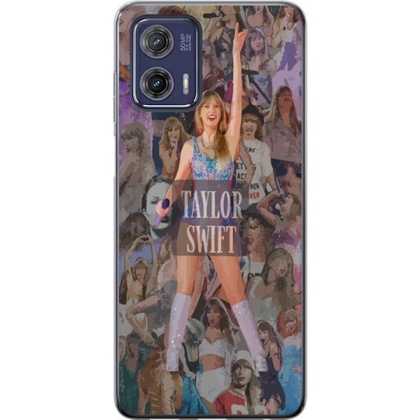 Motorola Moto G73 Gennemsigtig cover Taylor Swift