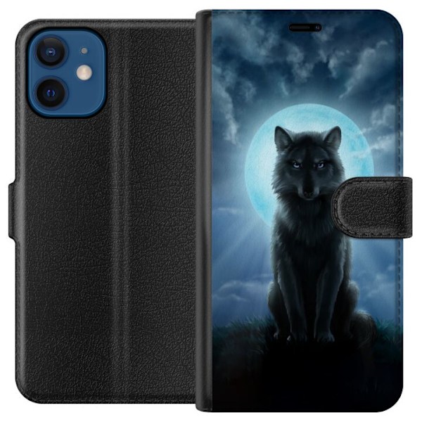 Apple iPhone 12  Tegnebogsetui Ulv
