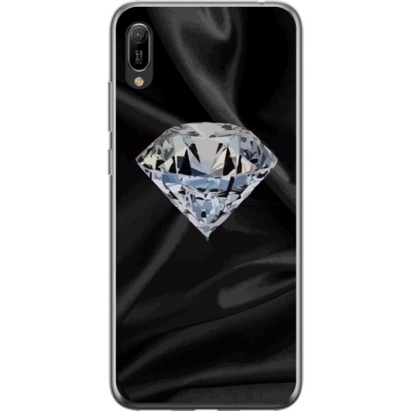 Huawei Y6 Pro (2019) Gjennomsiktig deksel Silke Diamant