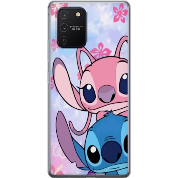 Samsung Galaxy S10 Lite Läpinäkyvä kuori Stitch & Angel